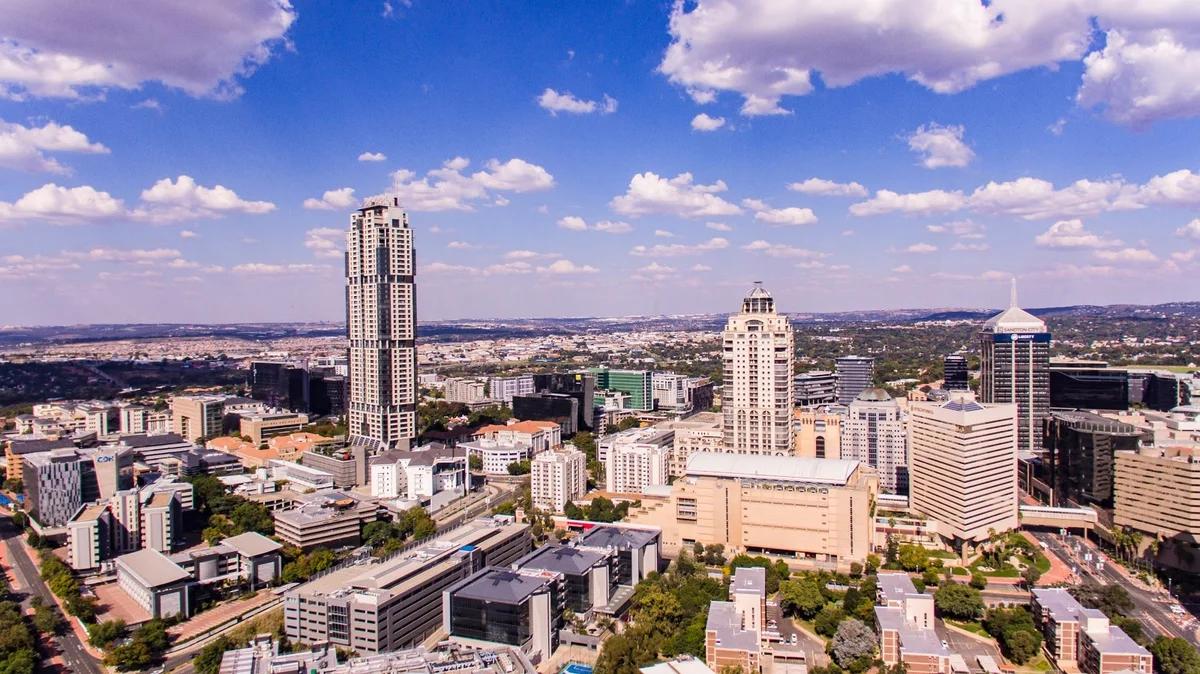 Johannesburg city skyline